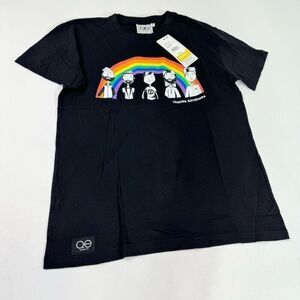 Queer Eye Tee Shirt Mens Medium Black Choose Kindness LGBGQ Crewneck New RAinbow
